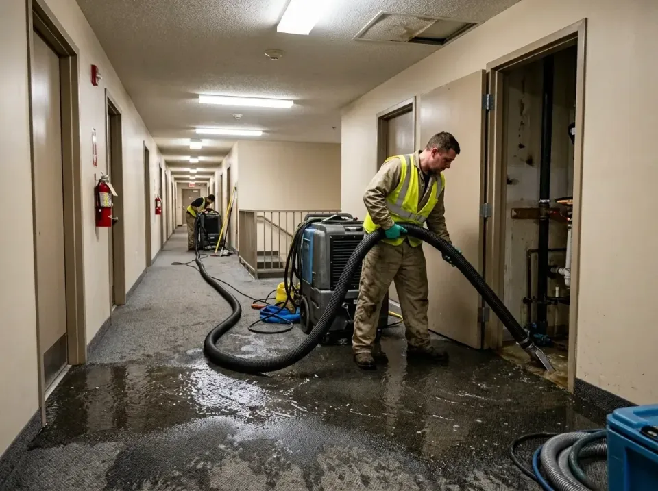 multi-unit-apartment-hallway-f-005 — frequently asked questions, Emergency Burst Pipe Water Extraction & Removal in Staten I…